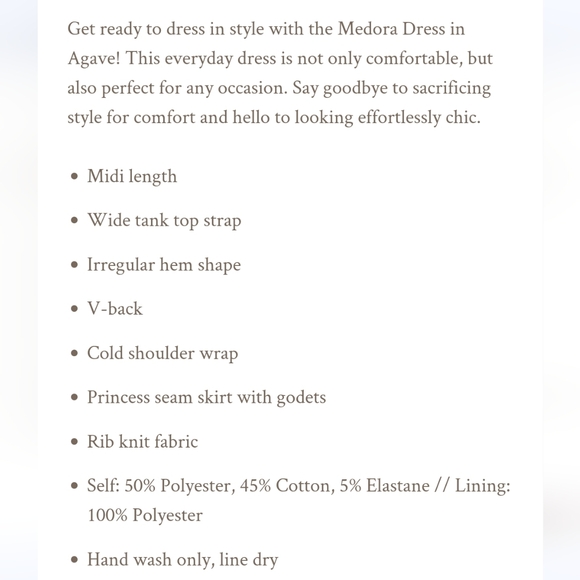 Mommy and me Matching Medora Dress in Agave - Picture 3 of 5